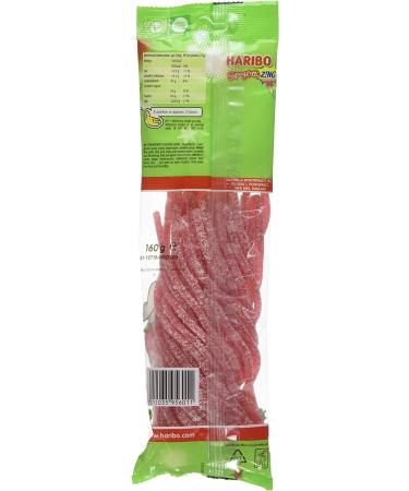 Haribo Spaghetti Z!Ng Strawberry 160 g - Buy Online on GoSupps.com