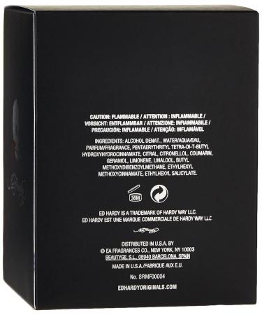 Ed Hardy CHRISTIAN AUDIGIER Skulls & Roses FOR MEN 3.4 oz Eau De Toilette Spray Fresh Rose Sandalwood 3.4 Fl Oz (Pack of 1) - Buy Online on GoSupps.com
