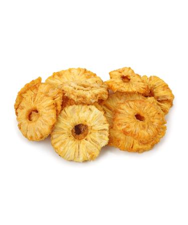 Yupik Organic Dried Pineapple Rings 1 lb - Non-GMO, Vegan, Gluten-Free - Buy Online on GoSupps.com
