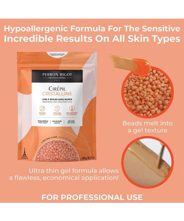 Cirepil Cristalline Wax Beads 800g - Hypoallergenic & Rosin-Free Formula for Sensitive Skin - Unscented Gel Texture - 28.22 oz Bag - Buy Online on GoSupps.com