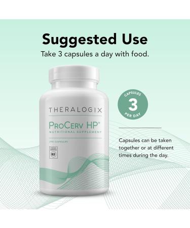 Theralogix ProCerv HP High-Potency Multivitamin - 90-Day Supply - Support for Women & Men - Immune Support Supplement - Includes Vitamin B Vitamin C Vitamin D & Zinc - NSF Certified - 270 Capsules - Buy Online on GoSupps.com