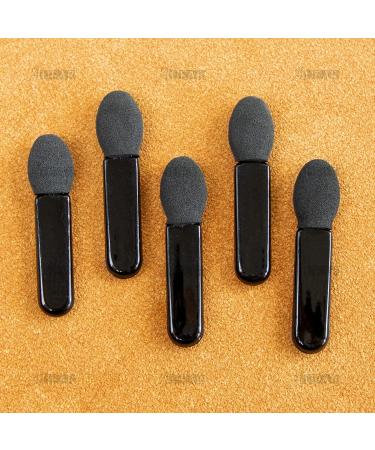 AUEAR 50 Pack Disposable Eyeshadow Brushes Sponge Dual Sided Applicators - Makeup Tool Black - Buy Online on GoSupps.com