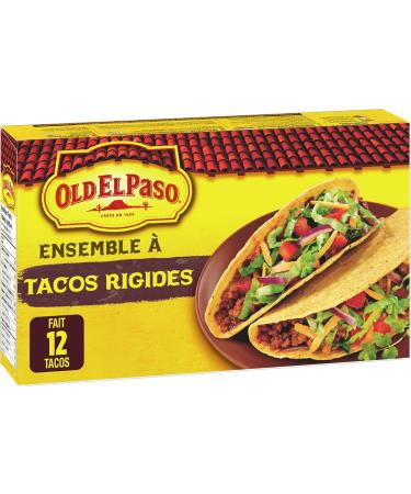 OLD EL PASO Hard Taco Dinner Kit Pack of 12 250 Gram 12 Count Hard Taco 12 - Buy Online on GoSupps.com