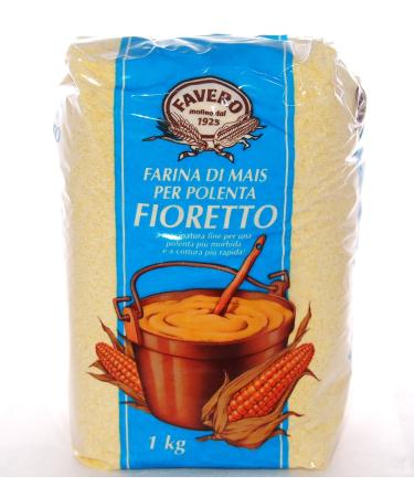 Corn flour - Farina di Mais for Polenta Fioretto - Misir unu (1000g)