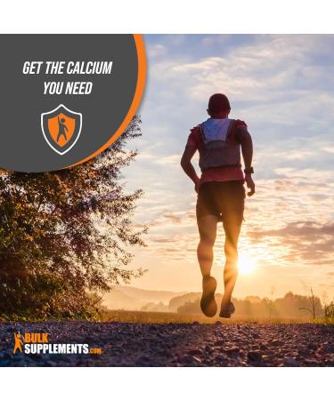 BulkSupplements Calcium Carbonate Powder - 500mg Vegan Supplement - Food Grade - 500g - 1.1 lbs - 17.60oz - Buy Online on GoSupps.com
