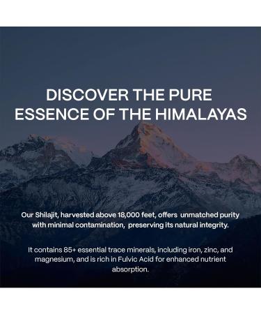 Evernate Shilajit Capsules 3-Month Supply 180 Capsules Pure Himalayan Shilajit for Men and Women 500mg per Serving (2 Capsules) 50% Fulvic Acid Boost Energy & Vitality Trace Minerals Immune Support Vegan-Friendly 60 count (Pack of 3) - Buy Online on GoSupps.com