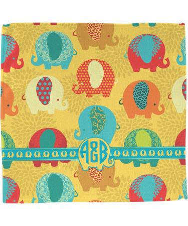 Personalized Cute Elephants Washcloth | YouCustomizeIt - Custom Baby Gifts & Nursery Essentials - Buy Online on GoSupps.com
