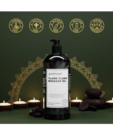 GoodMood Ylang Ylang Massage Oil - Aromatherapy & Sensual Delights for Couples - Perfect for Massage Therapy - Shop Internationally - Buy Online on GoSupps.com