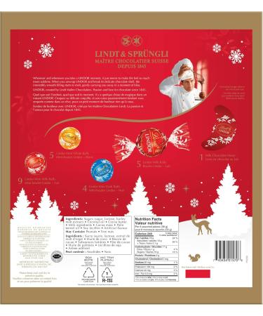 Lindt Lindor Assorted 2022 Chocolate Advent Calendar 158 Grams - Buy Online on GoSupps.com