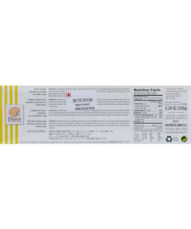 Pierre Biscuiterie French Butter Lemon and Almond Cookies - 5.29 oz (Pack of 1) - Buy Online on GoSupps.com