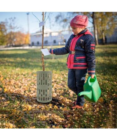 Tree Trunk Protection - 1/2/3 Piece Plastic Bark Guard with Locking Prevents Lawn Mower Damage - Durable & Easy to Use - Buy Online on GoSupps.com