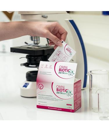 Omni Biotic Metatox - 30 Portions of Vegan Powder | 9 Bacterial Strains | 15 Billion Daily Dose | Supports Intestinal Flora - Buy Online on GoSupps.com