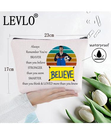 LEVLO Believe Ted Fans Zipper Cosmetic Bag - Stylish Makeup Bag for Women & Girls - Perfect for Travel & Organization - Buy Online on GoSupps.com