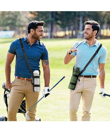 EasyAcc XL Water Bottle Handle Shoulder Strap with Carabiner - Fits 12oz to 64oz Hydro Flask and Universal Wide Mouth Bottles - Ideal for Walking, Hiking, Camping - Full Black - Buy Online on GoSupps.com