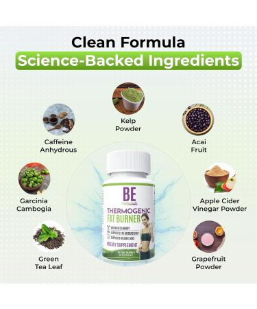 Thermogenic Fat Burner for Women Advanced Weight Loss Pills with Green Tea Garcinia Cambogia & Natural Caffeine Boost Energy Support Fat Metabolism 60 Capsules Made in USA - Buy Online on GoSupps.com