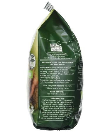 Buy Biocentral Organic Seed Bread Baking Mix | 500g | Fast & Easy | Flour & Yeast Free | High Protein | Pack of 3 - Buy Online on GoSupps.com