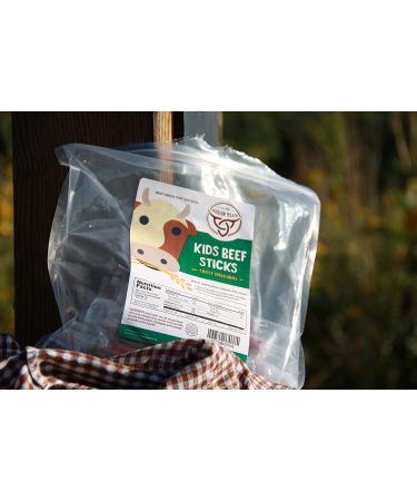 Mission Meats Kids Snacks Sugar Free Grass Fed Beef Sticks Gluten Free Paleo Healthy School Snacks for Kids Meat Sticks Beef Jerky Zero Sugar Protein Snacks Keto Snacks Snack Packs Lunch Snacks Tasty Original Grass Fed Beef Kids Sticks 0.5 Ounce (Pack of  - Buy Online on GoSupps.com