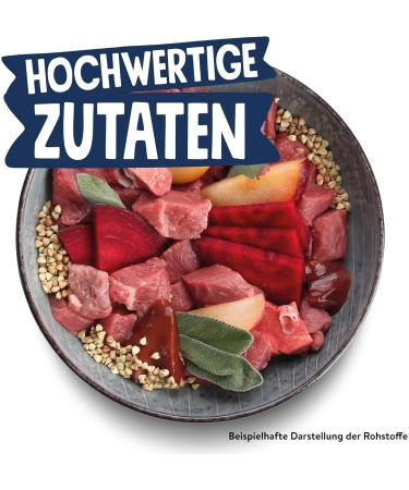 Pets Deli Wet Food for Small Dogs | Beef Buckwheat & Beetroot | Sugar & Gluten-Free 6x200g (16 Pack) - Buy Online on GoSupps.com