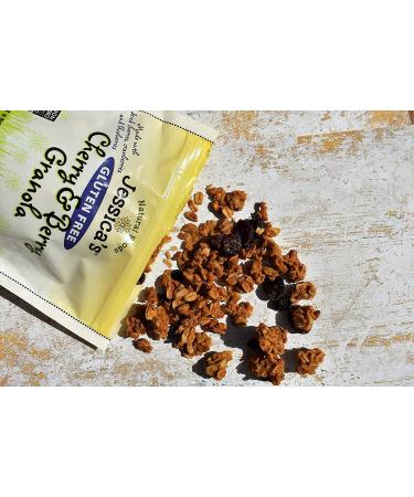 Jessica's Natural Foods Gluten-Free Cherry & Berry Granola - 11 oz | Non-GMO, All-Natural Breakfast & Snack - Buy Online on GoSupps.com
