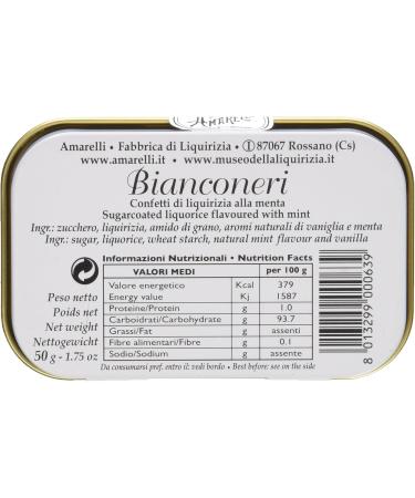 Liquorice Amarelli 50g canvas from the Bianconeri collection - Buy Online on GoSupps.com