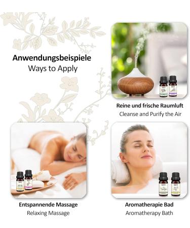 Brubaker Cosmetics Cedar Oil Gift Set - 3 x 10 ml Vegan Aromatherapy Essential Oils for Strength Relaxation & Free Breath - Buy Online on GoSupps.com