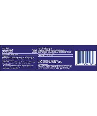 Crest 3D White Fluoride Toothpaste 4.1 oz - Glamorous White Anticavity Formula - Buy Online on GoSupps.com
