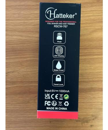 Hatard Foil Razor - Men's Electric Shaver with 3 Flexible Blades & T-Shaped Trimmer | Waterproof Beard & Hair Cutter Care Set - International Shipping Available - Buy Online on GoSupps.com