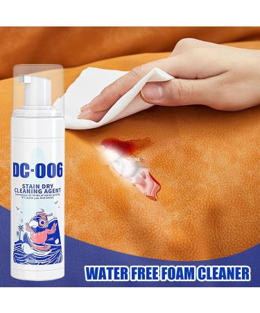 Dry Foam Cleaner Stain Remover Rinse-Free Dry Foam Cleaner for Fabric | 250ml Household Cleaners Quick Cleaning Agent Foam Cleaner for Car Sofa Fabric Down Coat Mcbean - Buy Online on GoSupps.com