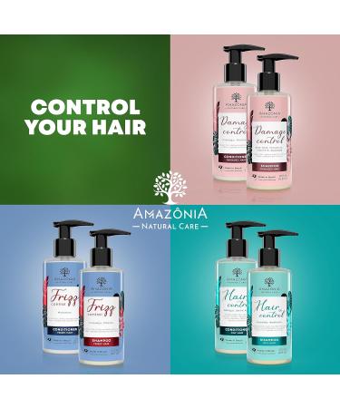 All Natural Anti-Frizz Shampoo for Men & Women | Paraben & Sulfate-Free | Control Frizz with Cupuacu & Pracaxi - 6.8oz - Buy Online on GoSupps.com