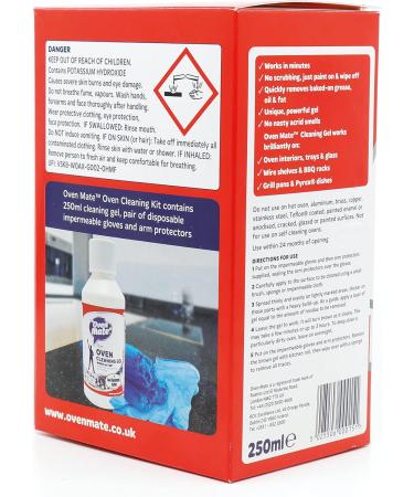 Oven Mate Oven Cleaning Kit 250ml Single Use Pack - Buy Online on GoSupps.com