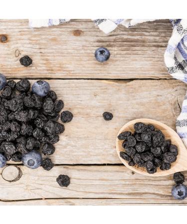 Dried Blueberries Premium Quality Non-GMO Gluten-Free Naturally Sweet and Nutritious Fruit for Snacking Baking and Cooking No Additives or Preservatives (454 g) - Buy Online on GoSupps.com
