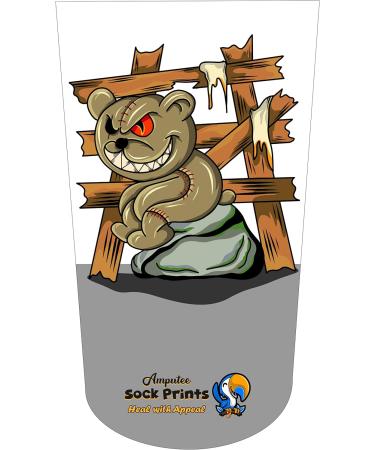 Angry Bear Doll 3Ply Amputee Stump Sock - Heal with Appeal | [Brand Name] - Buy Online on GoSupps.com