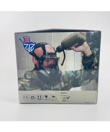 WorldShopping4U Tactical Airsoft Paintball Full Face Protection Dual Fan Mask M50 BK - Ultimate Comfort & Safety - Buy Online on GoSupps.com