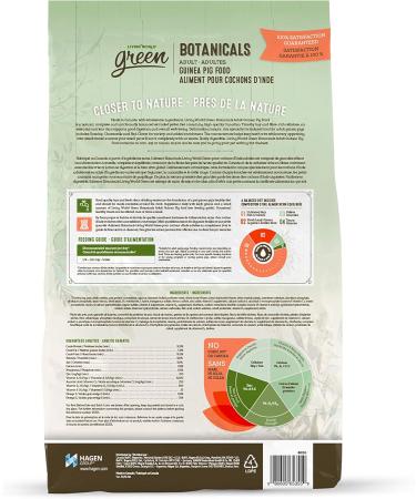 Living World Green Botanicals Adult Guinea Pig Food 1.36 kg (3 lb) - Buy Online on GoSupps.com