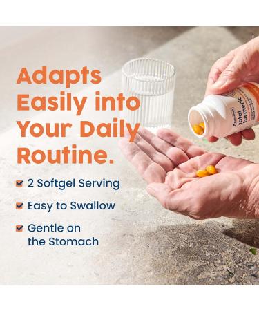 NativePath Turmeric Curcumin with Boswellia Premium Softgels for Joint Mobility & Wellness High Absorption Non-GMO Gluten-Free 60 Softgels - Buy Online on GoSupps.com