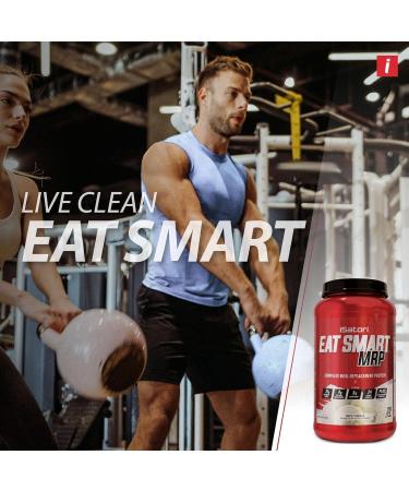 iSatori Eat Smart MRP High Protein Meal Replacement Shake with Whey Protein Powder Probiotics Powder Casein Protein MCT Oil Egg Albumen Vitamins & Minerals Keto Vanilla Flavor 20 Servings - Buy Online on GoSupps.com