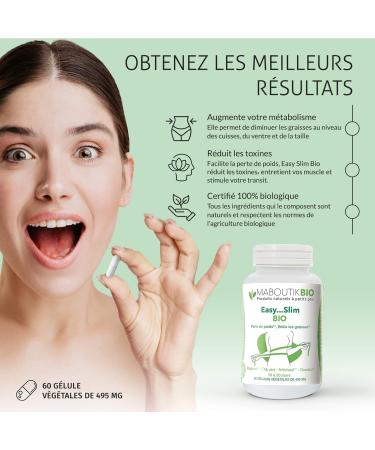 Fat Burner Powerful Extra Strong Fast Weight Loss Slimming Fat Burning Men and Women Flat Stomach Easy Slim Maboutikbio Detox Liver Cut Hunger Powerful Effective Slimming 100% Organic 60 Capsules - Buy Online on GoSupps.com