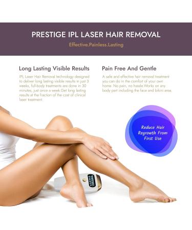 IPL Hair Removal Laser by UK Company - Permanent Hair Remover for Sensitive Skin - Buy Online on GoSupps.com