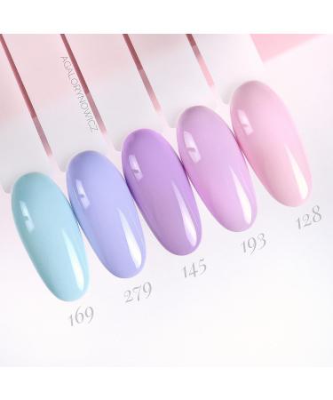 Semilac UV Nail Polish 279 Pastells Light Violet - 7ml | Premium Quality Gel Polish for International Shipping - Buy Online on GoSupps.com