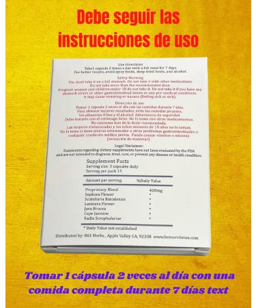 7-Day Herbal Hemorrhoid Detox Formula - Lasting Relief from Hemorrhoids - Buy Online on GoSupps.com