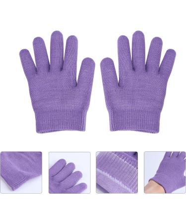 Moufles Hydratants en Gel pour Soins Peau 1 Paire Taille Adulte Couleur Violet Romantique Masque Mains pour Hydratation Profonde et Exfoliation Soin Mains Spa et Beaut  - Buy Online on GoSupps.com