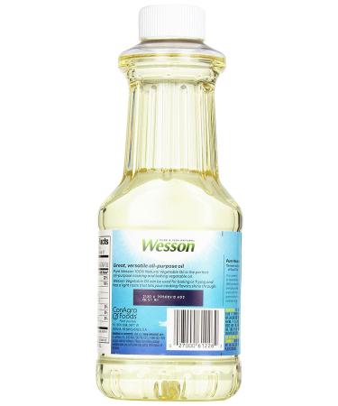 WESSON Pure Vegetable Oil 24 oz - 0g Trans Fat, Cholesterol Free - Buy Online on GoSupps.com