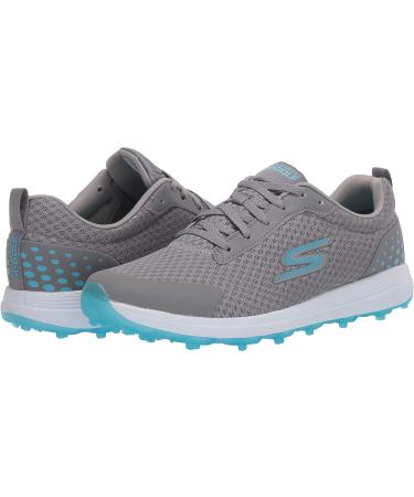 Skechers Women's Max Golf Shoe 8 Wide Grey-blue - Stylish and Comfortable Golf Shoes for Women - Buy Online on GoSupps.com