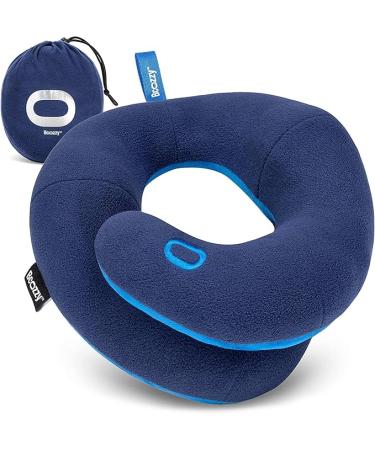 BCOZZY 3-7 Y/O Kids Travel Pillow for Car & Airplane, Soft Kids Neck Pillow for Traveling in Car Seat, Provides Double Support for Toddlers Head & Chin in Road Trips, Washable, Small Size, Navy - Buy Online on GoSupps.com