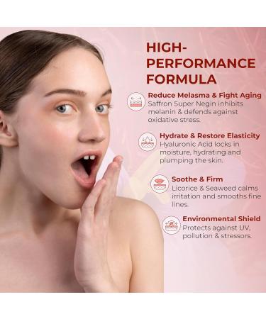 ABERA Saffron Serum For Melasma Treatment Renewing for Face Anti-Aging Treatment for Fine Lines & Wrinkles High Potency Saffron Extract Hydrating Serum Dark Spot Remover (2 BOXES) 1.01 Fl Oz (Pack of 2) - Buy Online on GoSupps.com