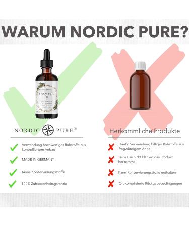 Buy Nordic Pure Oregano Oil 30ml - 100% Pure Essential Oil No Additives Food Quality 1200 Drops Imported from Germany - Buy Online on GoSupps.com