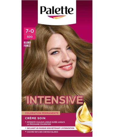 Schwarzkopf Palette Permanent Hair Color Cream Treatment Covers 100 Percent of White Hair Lasts 8 Weeks Dark Blonde 500 1 Unit - Buy Online on GoSupps.com