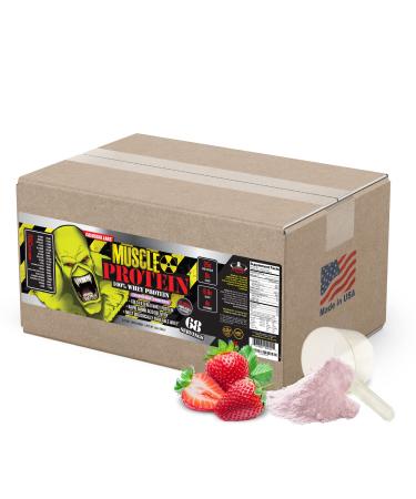 GL Colossal Labs Monster Muscle Protein (5 Pound (Pack of 1), Strawberry) Strawberry 5 Pound (Pack of 1)