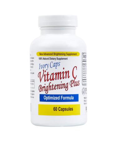 Ivory Caps Maximum Strength Vitamin C Brightening Plus 60 Caps
