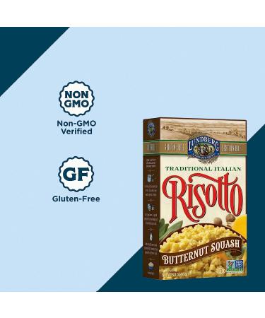 Lundberg Family Farms Traditional Italian Risotto Butternut Squash - Convenient Gluten-Free Side Dish (5.8 oz 6-Pack) - Buy Online on GoSupps.com